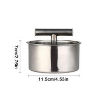 6/12 Hole Manual Meatball Machine Multifunctional Stainless Steel Meat Maker Home Kitchen Meatball Mold Meatball Making Set 6 Holes gray