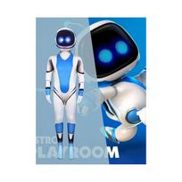 (110) Astro Boto Cosplay Kostiumas Jumpsuit Bodysuit Šventės Fancy Dress Rinkinys 190 blue
