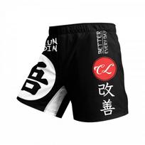 Mens Printed MMA Training Shorts Breathable Gym Workout Pants Boxing Kickboxing Fitness Medium
