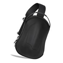 Waterproof VR Glasses Carrying Case Protective Travel Bag with Shoulder Straps for PICO 4 Ultra Accessory Storage black