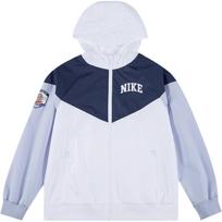 Nike Sportswear Windrunner striukė Madinga Patogi Universali Su gobtuvu Jauniems Vaikams striukės IM3389-100 M blue