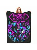 VOX H- Alastor Žaidimų Antklodė Kokybiška Šilta Lovatiesė Žiemai Iškylai Miegamojo Patogi Lovatiesė 75X95CM pilka spalva