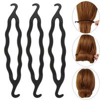 Braid Black Magic Bun Maker Styling Clip Hair Twist Stick