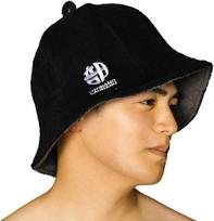 OTONANOSAUNABU Sauna & Spa Advisor Supervised Hat, Fine-Weave Heat Insulation, 100% Cotton, Stylish Colors, Machine Washable juoda
