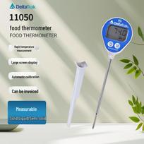 DeltaTRAK11050 Waterproof Auto-Calibrating Industrial Food Thermometer Automatic Calibration white