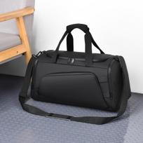 Large Capacity Wet Dry Separation Travel Gym Bag, Hand Crossbody Single Shoulder Duffle Bag For Outdoor Travel Fitness Trip Storage žalia