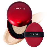 TIRTIR Mask Fit Red Cushion Foundation, Full coverage, Skin fit, Satin Glow Finish, Korean Cushion Foundation #17N VANILLA, 4.5g red