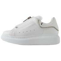 Alexander McQueen Oversized Zip Up Sneakers Women's 766896WIEE19071 38 white