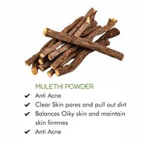 Drontika Bioleaf Botanicals 100% natūralūs gryni saldymedžio milteliai | Yashimadhu | Saldymedis | Glycyrrhiza glabra | Plaukų ir odos priežiūrai - 100g brown