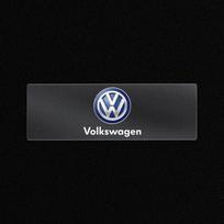 Automobilio stiliaus sėdynių galvos atramų emblemos lipdukai šoninių langų lipdukai Volkswagen VW Polo Passat B5 B6 B7 T4 T5 Golf 4 5 6 Tiguan Jetta black