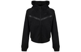 Nike Sportswear Tech Fleece Windrunner striukė su gobtuvu, užsegama užtrauktuku, juoda CW4299-010 S black
