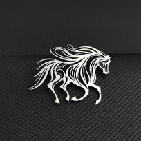 Luxury Vintage Pegasus Brooch Traditional Hollow Brooch Pins Alloy Lapel Pin Cultural Art sidabras