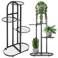 Metalinis augalų stovas 4 vazonams, 81,5 cm