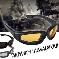 Akiniai aktyviam laisvalaikiui - Skaidri - Geltona