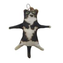 Creative Mouse Keychain Simulation Prank Toy Birthday Gift Simulated Mouse Doll  Bag Accessory Style 4 gray