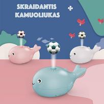 Skraidantis kamuoliukas "Banginis" - Mėlyna - Rožinė