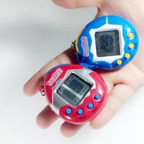Elektroninis žaislas "TAMAGOTCHI" - Oranžinė - Raudona