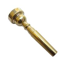 Profesionalus trimito bugnelio kandiklis 3C/5C/7C Trimito kandiklis Universalus Muzikos dalys Gold-7C beige