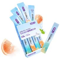 Suky Portable Alcohol-Free Mouthwash Strips white