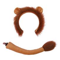 Liūto Cosplay Kostiumų Rinkinys Vaikams Liūto Cosplay Rinkinys Gyvūno Persirengimo Kostiumas Vaikų Gimtadieniui Helovino Cosplay Šventei brown