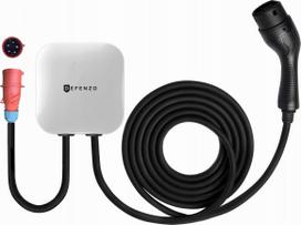 Prekė su pažeista pakuote. Elektromobilio įkrovimo stotelė Defenzo Wallbox AC11 Home, type 2, 5 m, 11 kW, balta sp.