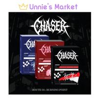 CHASER - ROUTE 01 BURNING POINT (GRID ver. / APEX ver. / OVERALL. ver) + Free Gift Random ver. blue