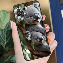 Koala Case For Xiaomi 15 14 Ultra 13T 14T 15T Pro 17 Pro Max POCO X7 Pro X5 X6 F5 F6 F7 F8 Coque Xiaomi 14 Ultra gray