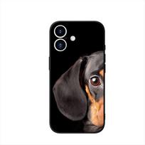 Dachshund Dog Wallpaper Case for Motorola Moto G54 G05 G24 G67 G55 G75 G85 G15 G57 G86 Power Edge 50 30 Ultra Fusion neo Pro Motorola Moto G55 black
