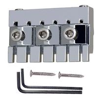 6-String Headless Electric Guitar String Locking Nuts Set with 2 Wrench 2 Screw Electric Guitar String Locking Nuts juoda