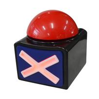 Game Answer Buzzer Alarm Button With Sound Light Trivia Quiz Got Talent Show Buzzer Answer Button Competition Responder Alerter red