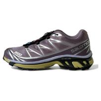 Salomon XT-6 Fabric TPU Trend Shock Absorbing Slip Resistant Durable Lightweight Low Top Outdoor Functional Shoes Unisex sneaker Red-Brown L47081600 39⅓