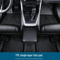 Zeekr 8X Eco-Friendly TPE Car Mats - Custom Fit for 26 Model Interiors black