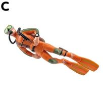 Toys Toys Plastic Seabed Exploration Diver Scene Decoration Miniature Figures Oceans Scale Ratio Model Scene Action Diver W1e7 brown