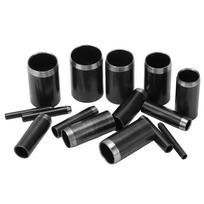 15 Sizes Leather Hole Punch Hollow Leather Punching Tool Belt Hole Puncher  For DIY Leather Craft 15 Pcs