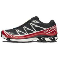 SALOMON XT 6 Breathable Low top Casual Running Shoes Unisex Black Red L47974900 41⅓ raudona