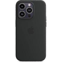 iPhone 14 Pro silikoninis dėklas su MagSafe, suderinamas su belaidžiu įkrovimu, vidurnakčio mėlynos spalvos, apsauginis dangtelis_lhh