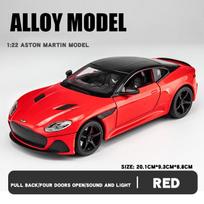 Nauja 1:22 Masto DBS Sportinio Automobilio Modelis Žaislas Metalinis Lydinio Miniatiūrinis Prabangus Muzikos Šviesos Atgal Traukiamas Transporto Priemonių Modeliai Berniukams Dekoratyvinės Dovanos žalia