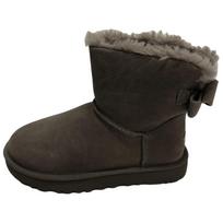 UGG Mini Bailey Bow Suede Warm Versatile Comfortable Snow Boots Women boots Beige 1153514-SKP 36 black