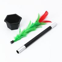 Crazy Magijos Lazdelės Žaislas į Gėles Rinkinys Lengvi Magininko Triukai Ugnis Gatvės Scenos Pasirodymas Vaikams Suaugusiems Rekvizitas Juokingos Dovanos green