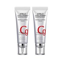 MISSHA Atelo Collagen 500 Plumping Cream 40ml x2 – Low Molecular Collagen Firming & Hydration Care 40ml x 2 white