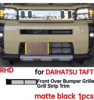 Car Front Over Under Bumper Grille Grill Strip Trim Cover for DAIHATSU TAFT Exterior Accessories 2024 2025 for Right Hand Drive