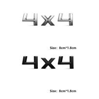 Car Rear Trunk Letters Logo Emblem Sticker for Skoda 4x4 Logo Rapid Octavia Fabia Laura Superb VRS Yeti Kodiaq Karoq Accessories 1pc Black