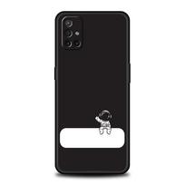 Lovely Astronaut Phone Case For OnePlus 13 12 11 10 9 8 7T Pro 13R 12R 10R 9RT 8T Nord N200 N30 2T CE 2 3 5G Lite Soft Cover For OnePlus 7T