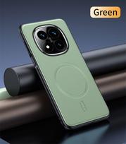 For Redmi Note 14 Pro 4G Case Magnetic Leather Shield Cover High Quality Anti-Fingerprint Non-Slip PC+TPU Redmi Note 14 Pro 4G (Global) ruda