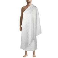 Natūralus Ahram Ehram Ihram rankšluosčių rinkinys Umrah ir Hajj kelionėms 110×210 cm (43×82,68 col.) Vyriškas Ihram 2 dalių Ihram rankšluosčių rinkinys 1 white