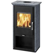 Plieninė krosnelė Thorma Odense, Serpentino akmens apdaila, 6 kW