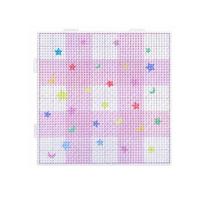 Heat Resistant Fuse Beads Pegboards 52/78Pins Square Bead Boards Craft Pegboards  Craft Supplies Pink-14*14cm white