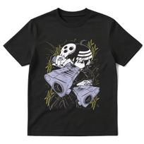 2026 New Hot Summer Anime Soul Eater Death The Kid T-Shirt Men Women Gothic Cotton T-shirts Print Crew Neck Short Sleeve Lightweight Casual T Shirt S gray