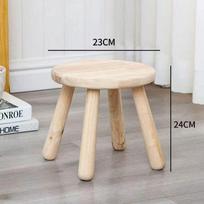 25cm Nešiojama kėdutė Stovėjimo kėdė Juodasis riešutas Patogus suoliukas Avalynės keitimo kėdutė Stabilus medinis kėdė Namų dekoras white