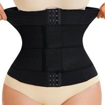 Double Bandage Reinforced Waist Trainer Slimming Tummy Control Waist Cincher S juoda